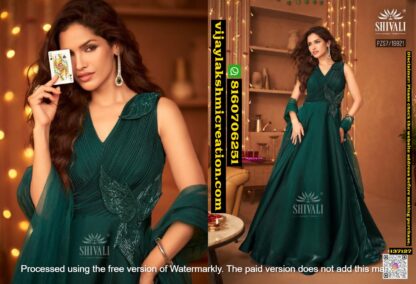 Shivali PZS7-19921 Gown With Dupatta In Singles And Full Catalog-137127