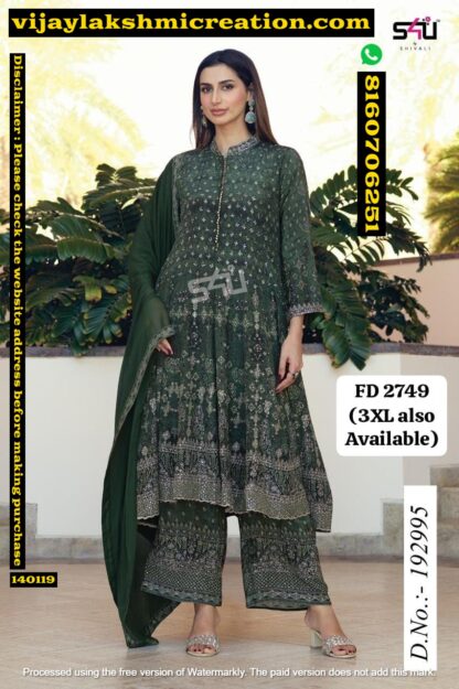 S4U FD 2479 D.No. 192995 Kurti with Pant And Dupatta In Singles And Full Catalog-140119