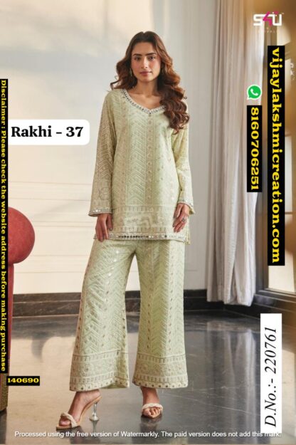 S4U Rakhi-37 D.No.220761 Co-ord Set In-Singles-And-Full-Catalog 140690