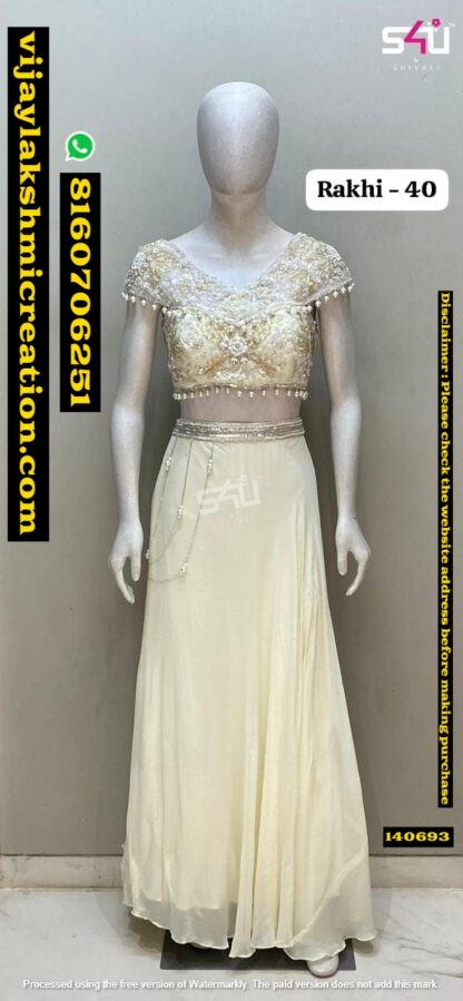 S4U Rakhi-40 Blouse With Skirt Set In-Singles-And-Full-Catalog 140693