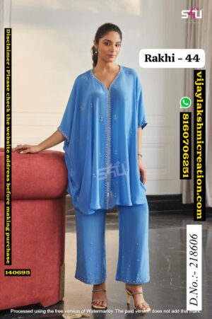 S4U Rakhi-44 D.No218606 Co-ord Set In-Singles-And-Full-Catalog 140695