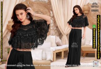 Shivali BSS7-27036 Cape Set In Singles And Full Catalog-139625