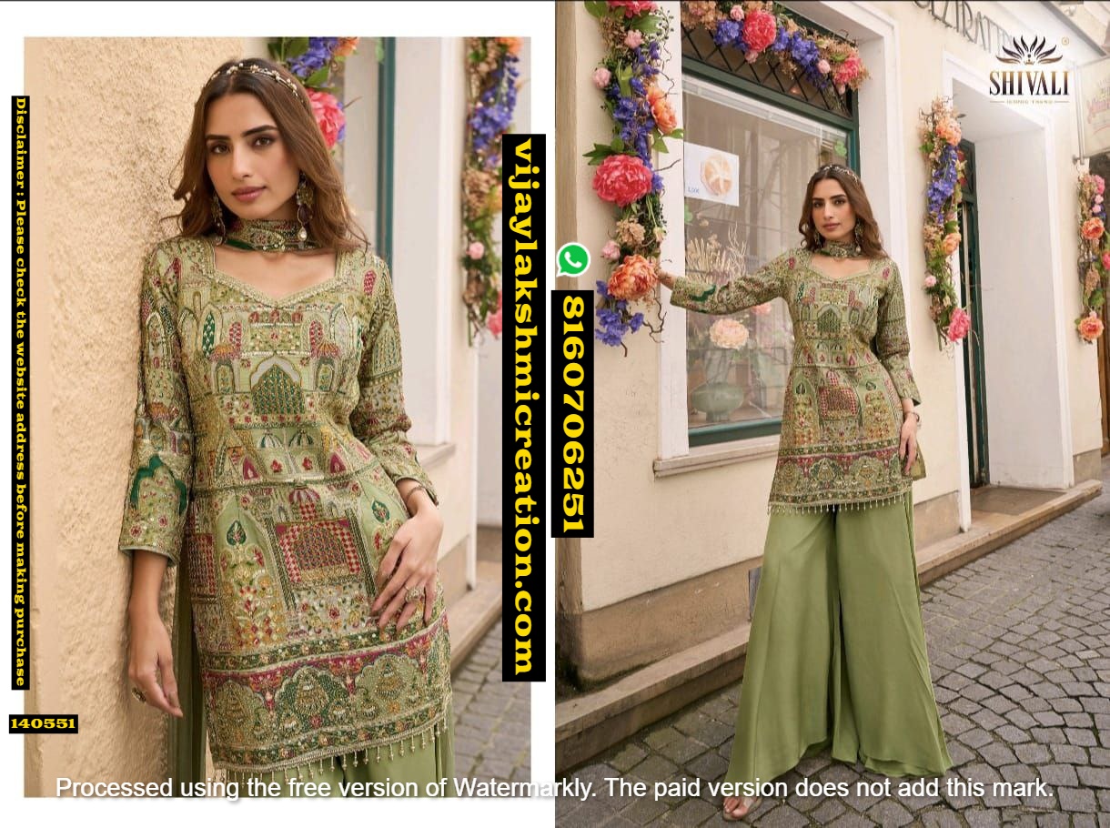 Shivali Desi Girl Kurti With Sharara And Dupatta In-Singles-And-Full-Catalog 140551 Shivali Desi Girl Kurti With Sharara And Dupatta In-Singles-And-Full-Catalog 140551