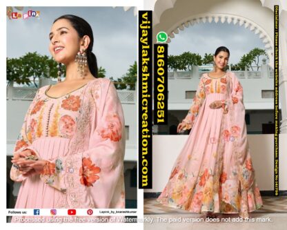 LaPink Anarkali Kurta Set In Singles Amd Full Catalog 141798