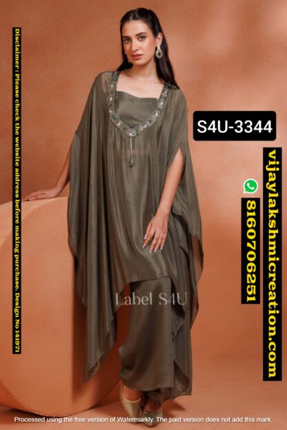 S4U 3344 Kaftan Set In Singles And Full Catalog 141971