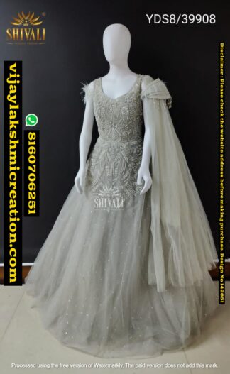 Shivali YDS8-39908 Net Designer Gown In Singles And Full Catalog 142051