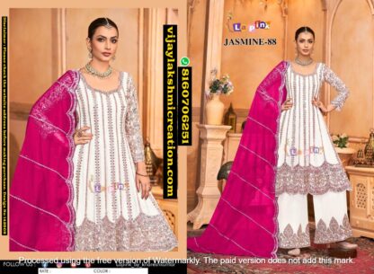 LaPink Jasmine 88 Kurta With Palazzo And Dupatta In Singles And Full Catalog 142909