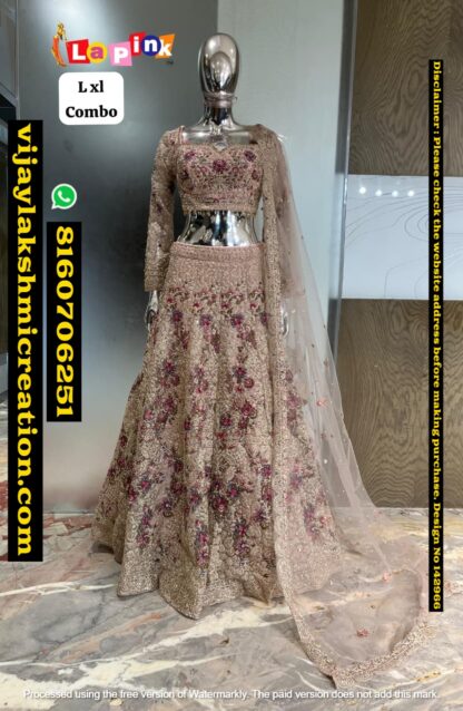 LaPink Lehenga Set In Singles And Full Catalog 142966
