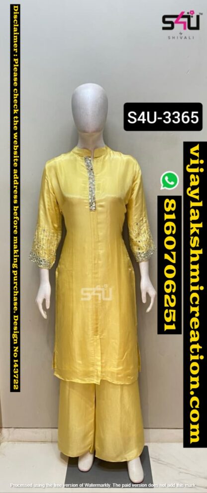 S4U 3365 Kurta With Pant And Dupatta In Singles And Full Catalog 143722