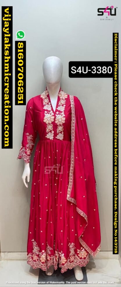 S4U 3380 Kurta With Dupatta In Singles And Full Catalog 143718