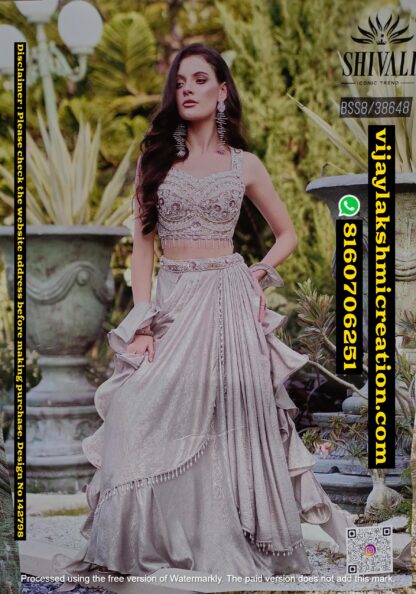 Shivali BSS8-38648 Lehenga Set In Singles And Full Catalog 142798