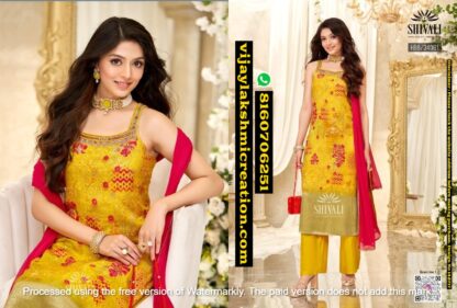 Shivali HB8-34081 Kurti With Pant And Dupatta In Singles And Full Catalog 142717