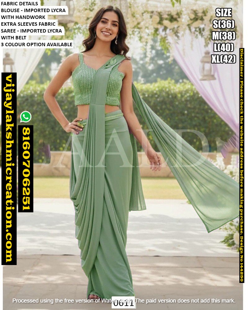 Maalde D.No.0611 Premium Ready To Wear Saree In Singles And Full Catalog 144250 Maalde D.No.0611 Premium Ready To Wear Saree In Singles And Full Catalog 144250