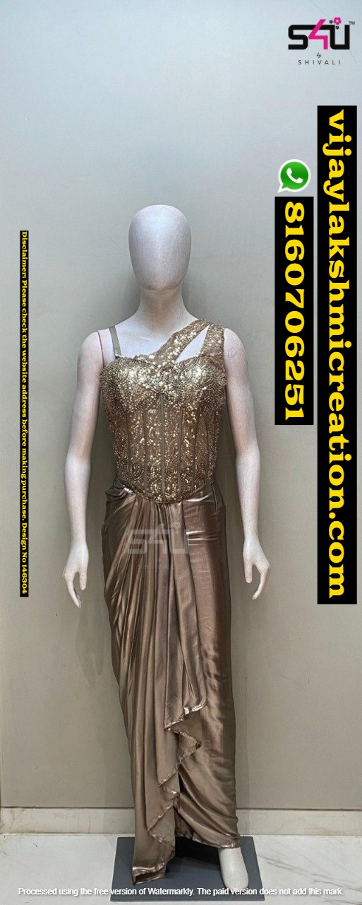 S4U Indo Western Gown In Singles And Full Catalog 146304 S4U Indo Western Gown In Singles And Full Catalog 146304
