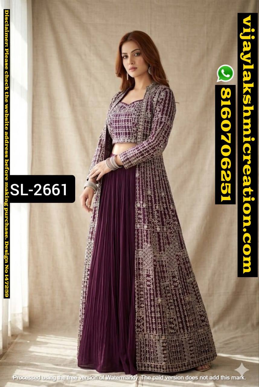 D.No. SL-2661 Lehenga Choli Set In-Singles-And-Full-Catalog 147259 D.No. SL-2661 Lehenga Choli Set In-Singles-And-Full-Catalog 147259