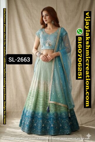 D.No. SL-2663 Lehenga Choli Set In-Singles-And-Full-Catalog 147260