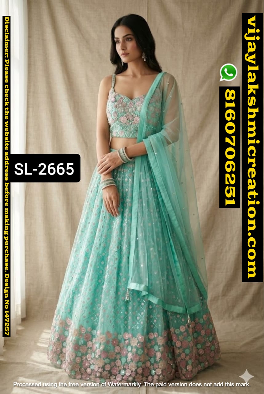 D.No. SL-2665 Lehenga Choli Set In-Singles-And-Full-Catalog 147257 D.No. SL-2665 Lehenga Choli Set In-Singles-And-Full-Catalog 147257