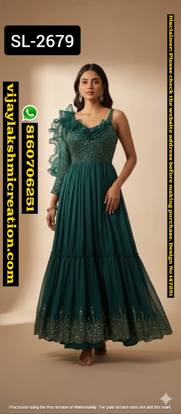 D.No. SL-2679 Anarkali Gown In-Singles-And-Full-Catalog 147251 D.No. SL-2679 Anarkali Gown In-Singles-And-Full-Catalog 147251