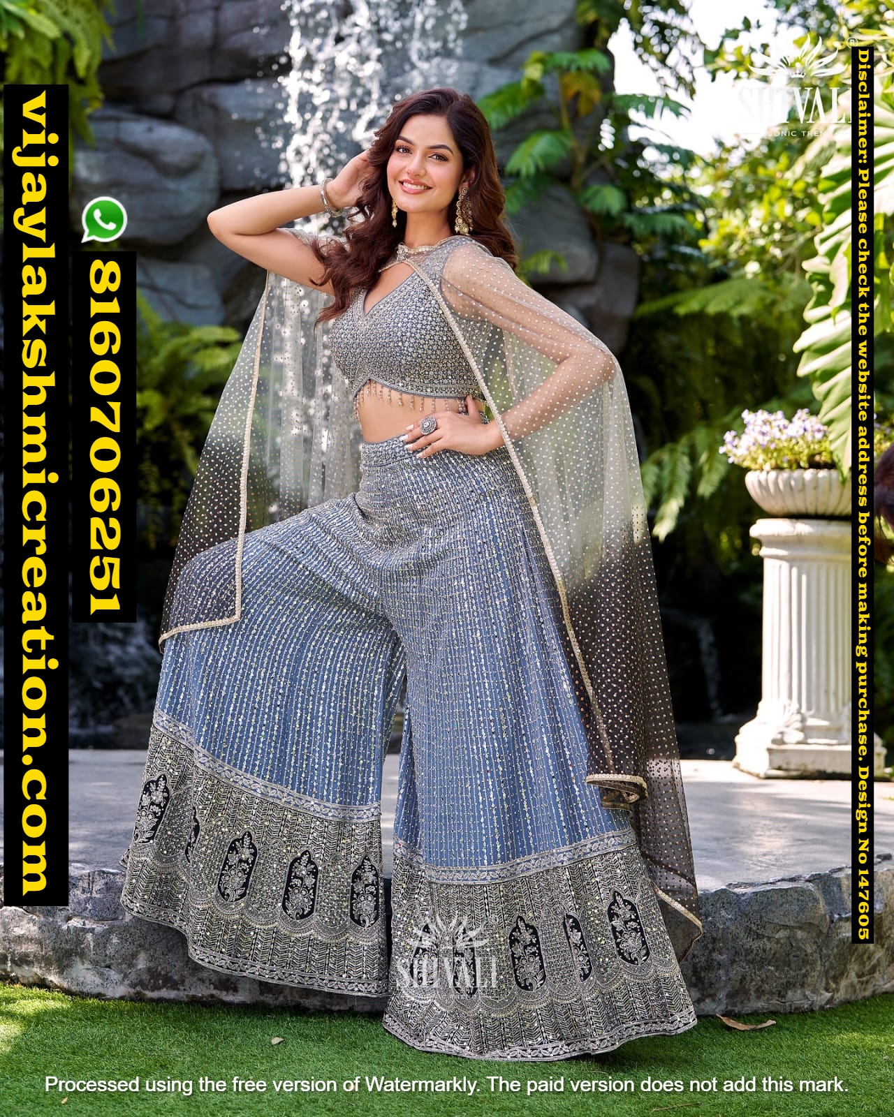 Shivali Sharara Set In Singles And Full Catalog 147605 Shivali Sharara Set In Singles And Full Catalog 147605