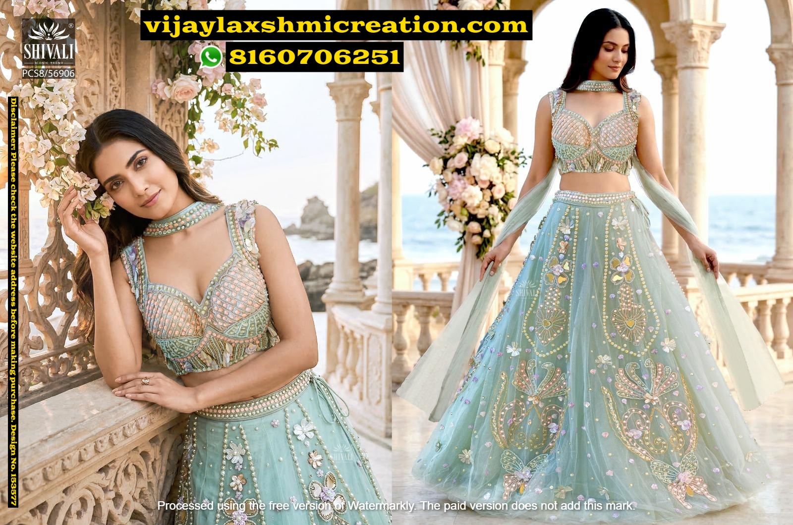 Shivali PCS8-56906 Designer Lehenga Set In Singles And Full Catalog 153577
