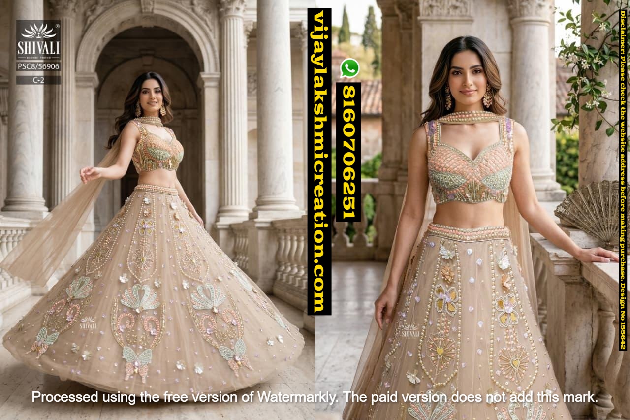 Shivali PSC8-56906 Embroidered Lehenga Choli Set In-Singles-And-Full-Catalog-155642