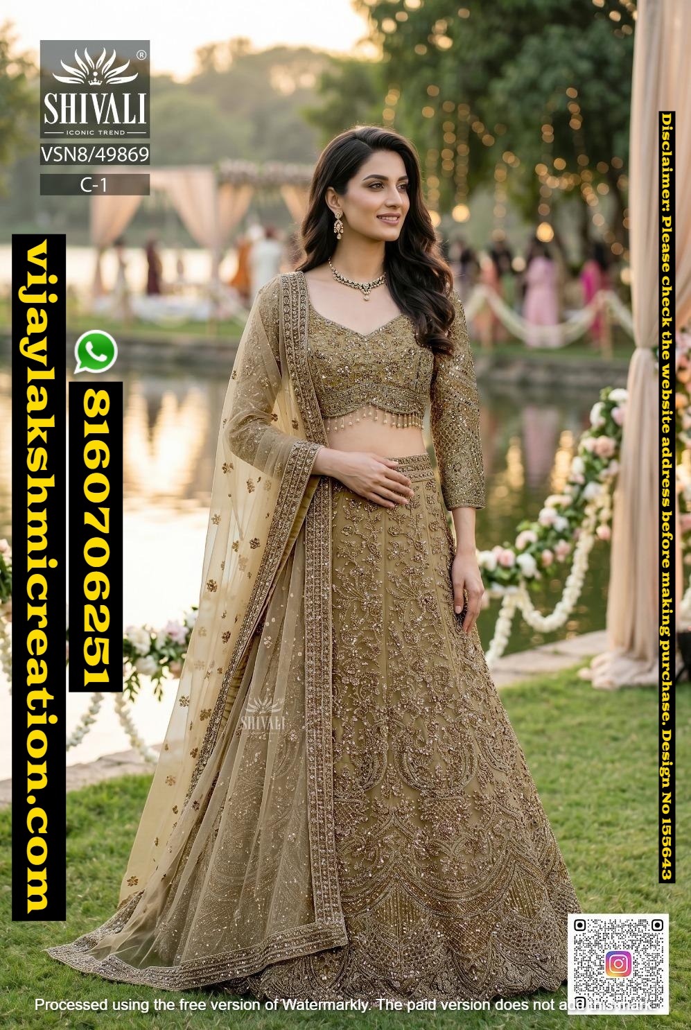 Shivali VSN8-49869 C-1 Designer Lehenga Set In-Singles-And-Full-Catalog-155643