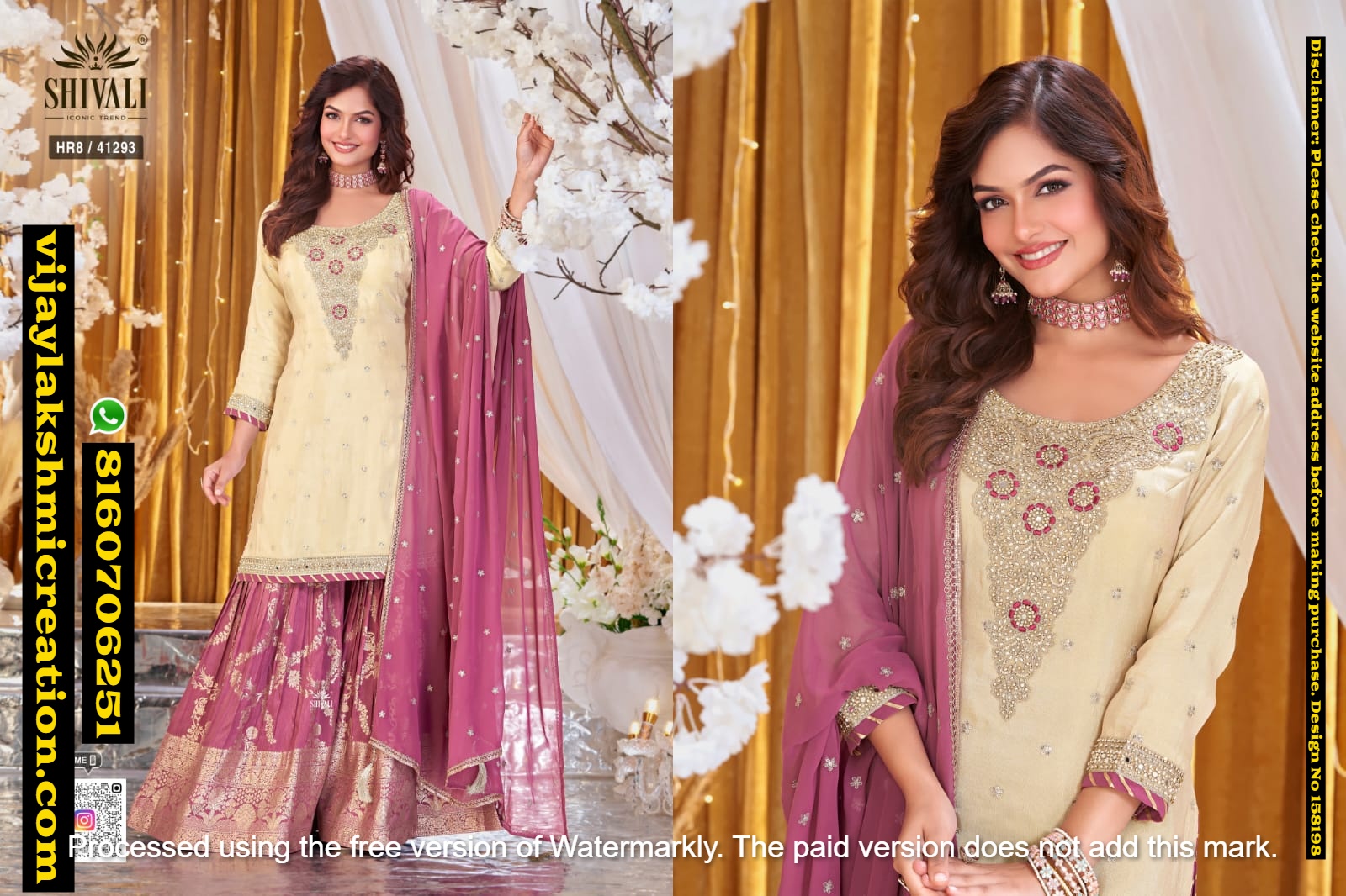 Shivali HR8-41293 Sharara Set In-Singles-And-Full-Catalog-158198