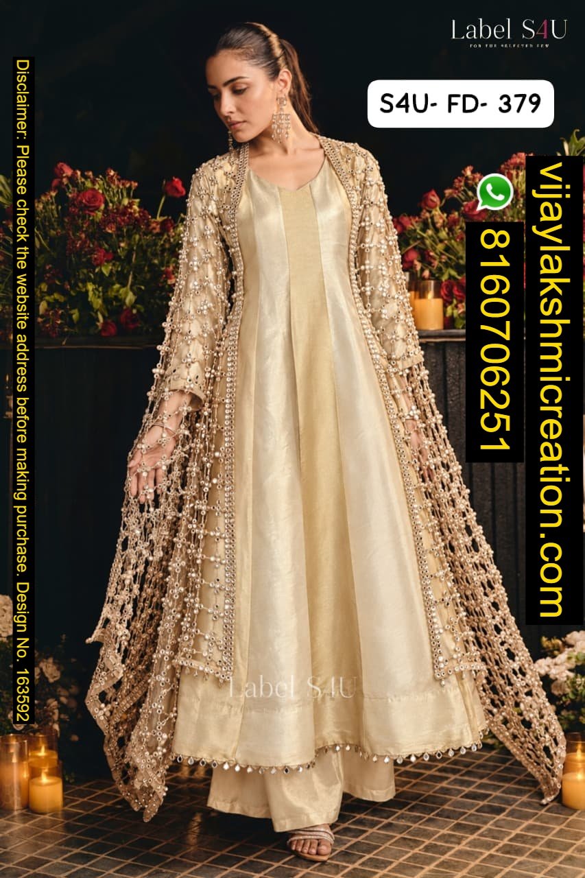 Label S4U S4U-FD-379 Anarkali Set In Singles And Full Catalog-163592